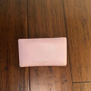 Kate Spade Light Pink Textured Wallet